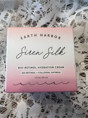 Earth Harbor Siren Silk Bio-Retinol Hydration Cream RETAILS $46 new